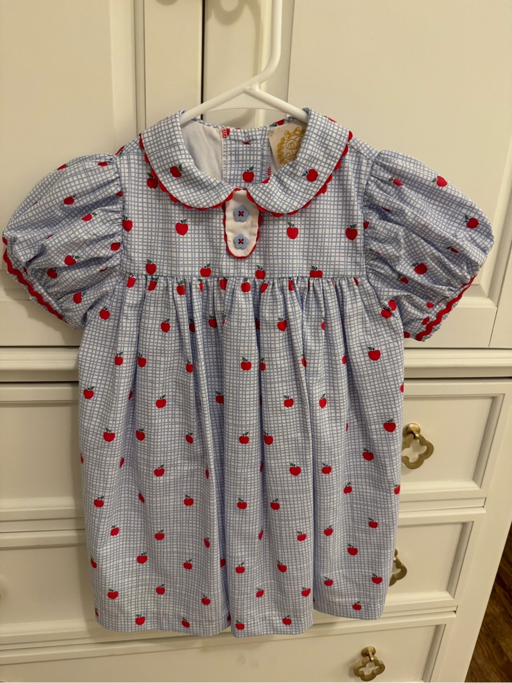 The Beaufort Bonnet Company Mary Dal Dress— Apple of My Eye Print